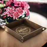 Family Leather Valet Tray