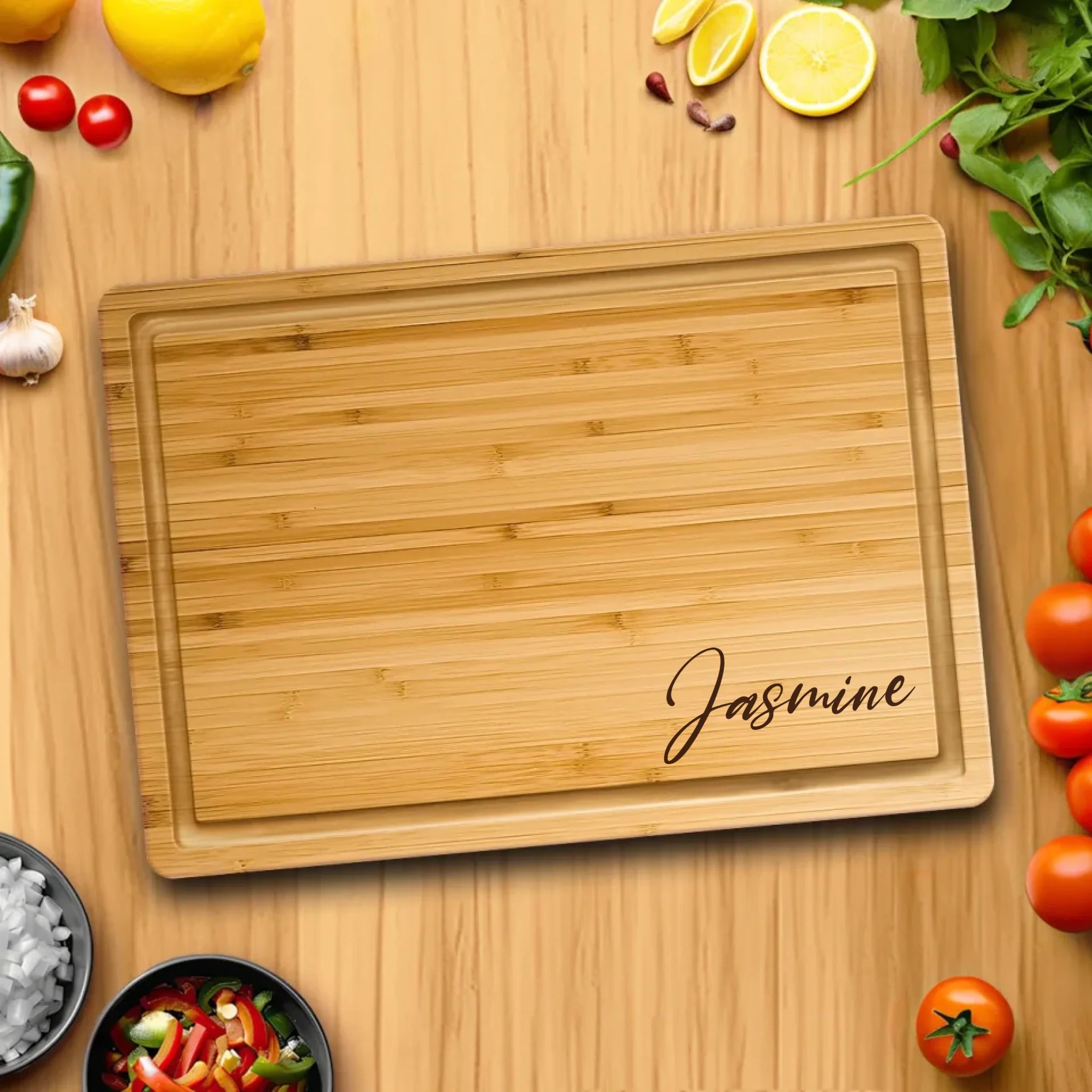 73 - Personalized Custom Initial Kitchen Board