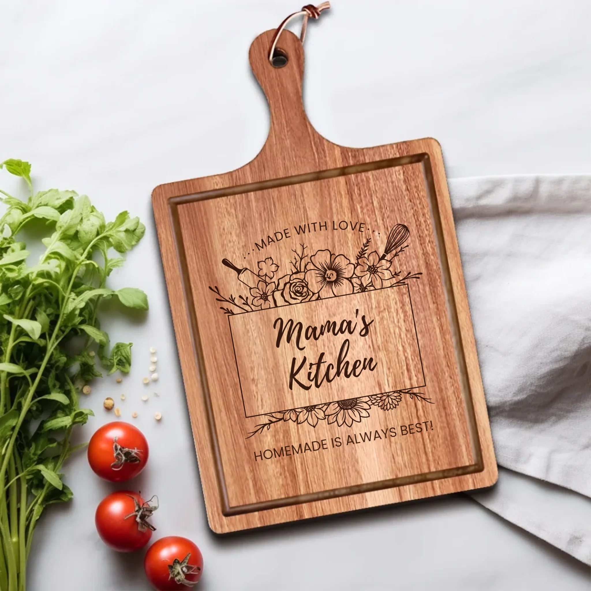 Custom Engraved Kitchen Board