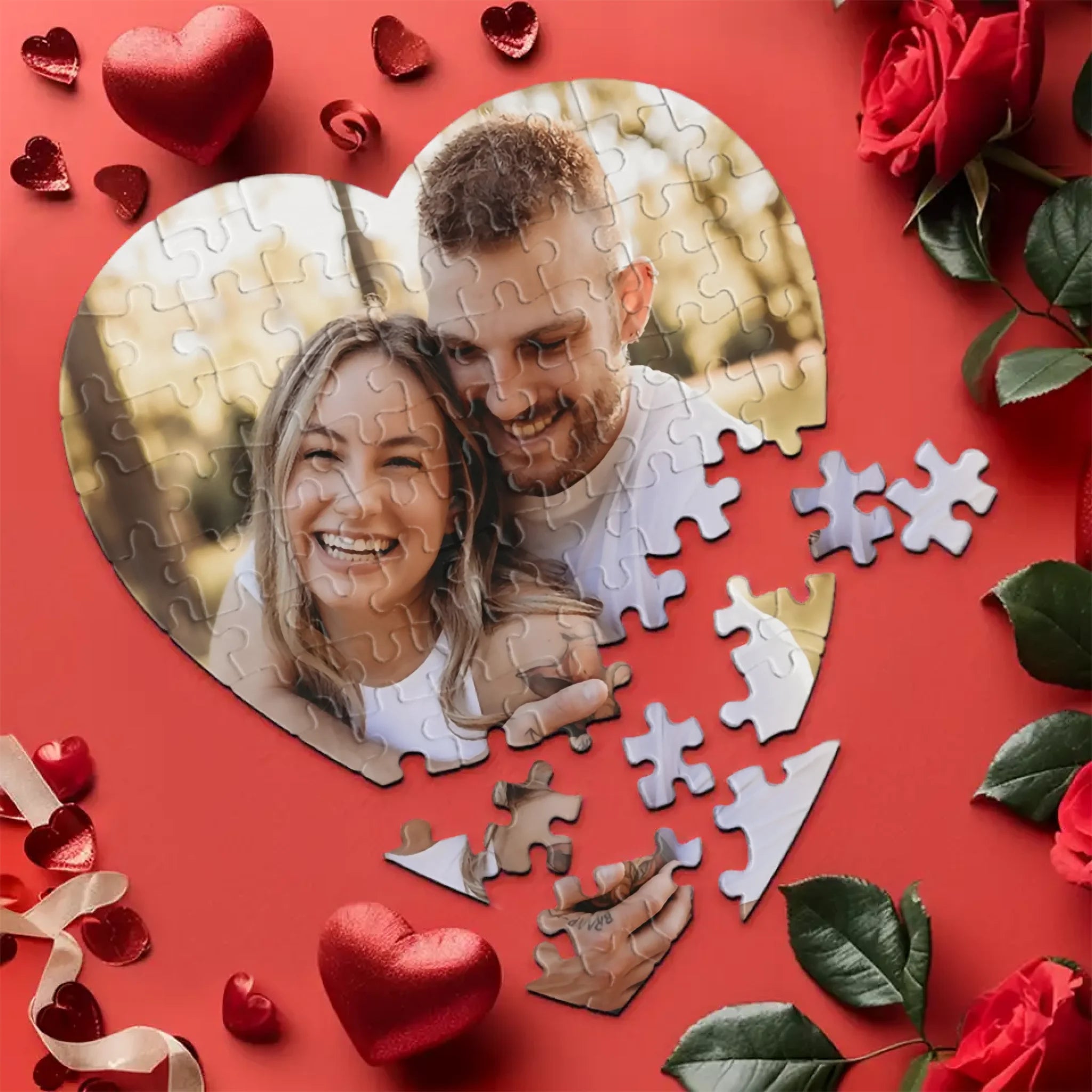 Valentine Photo Heart Puzzle