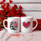 Personalized Valentine's Love Mug – Custom Name & Message