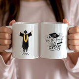 Personalized Graduation Mug with Inspirational Quote