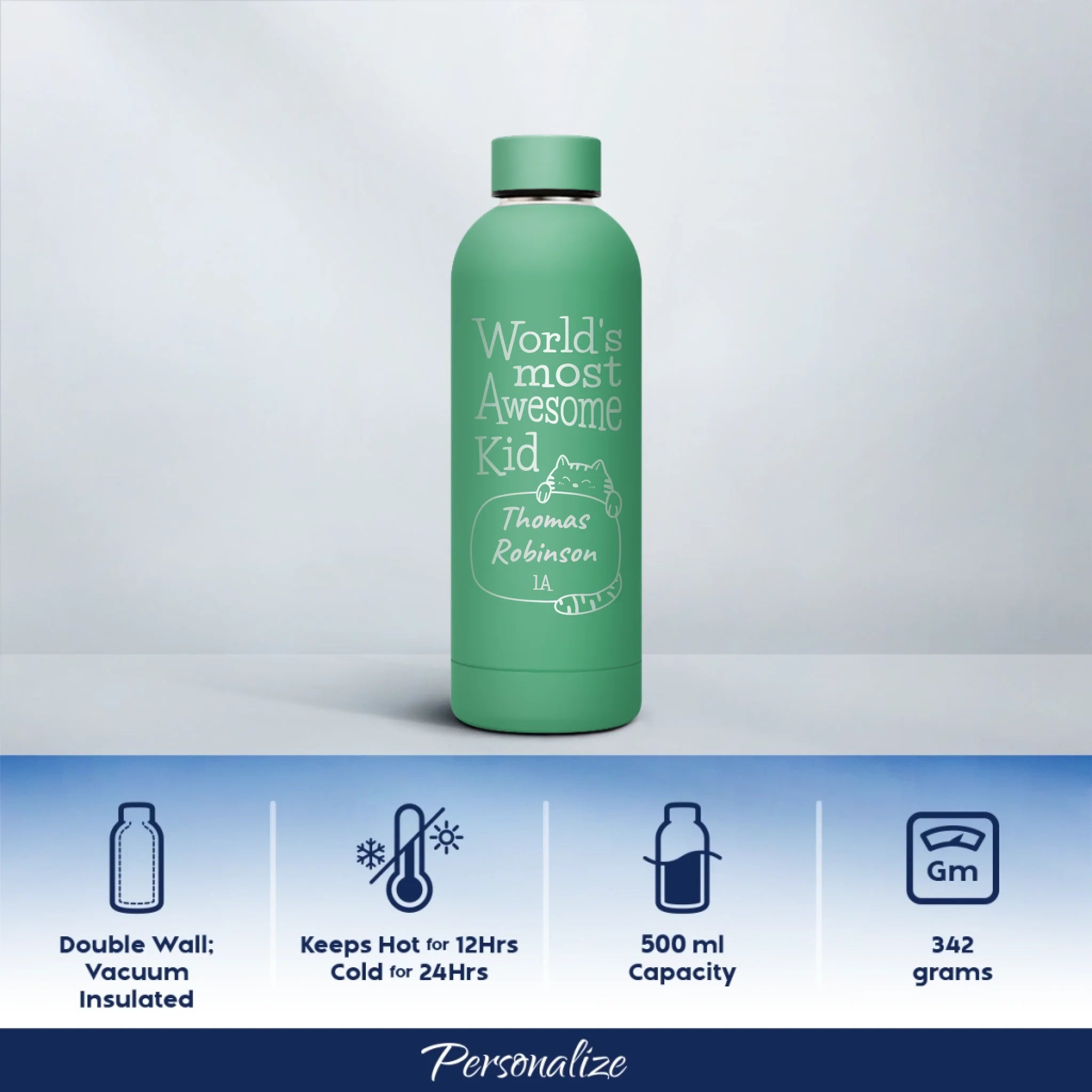 34 - Little's Kid's School Water Bottle