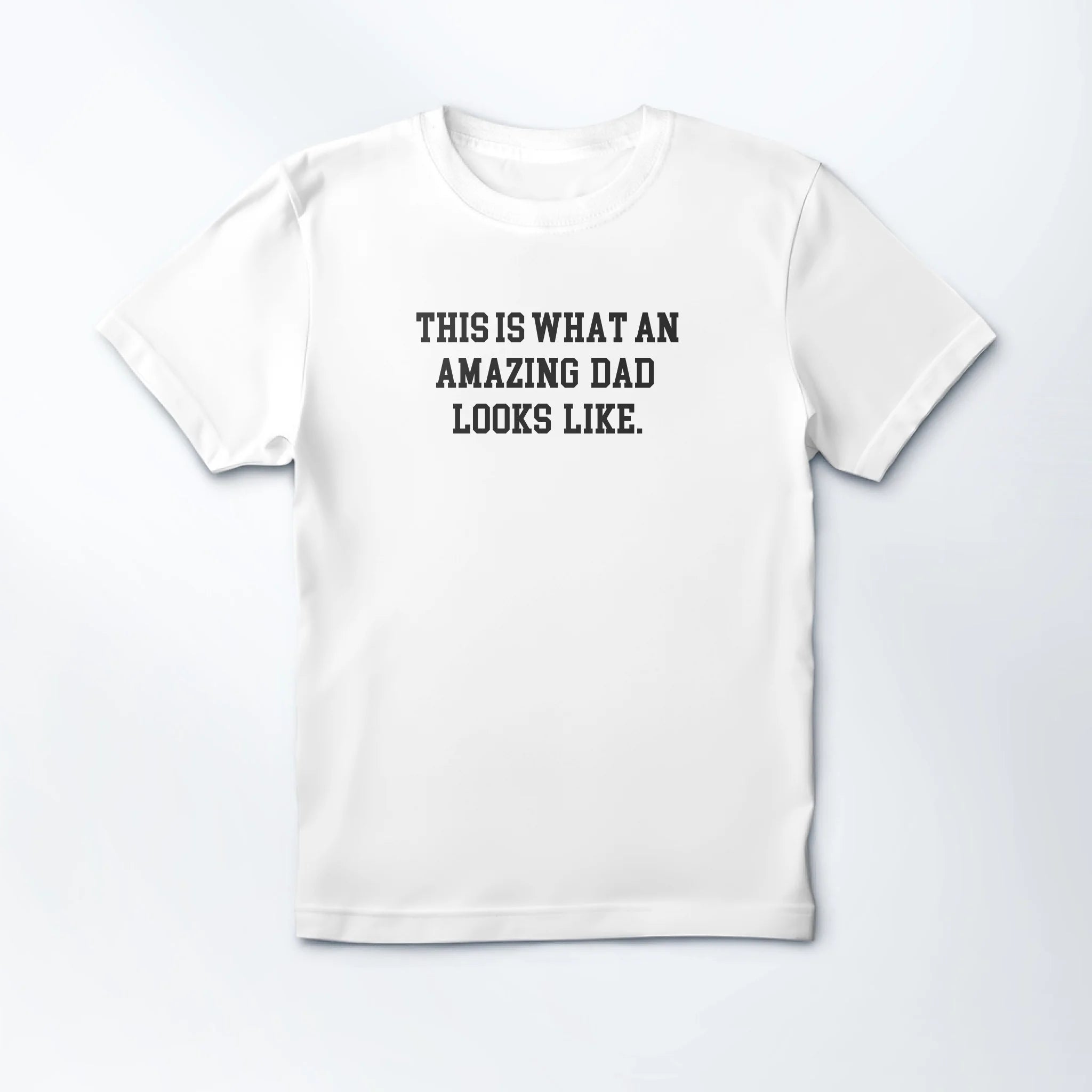 MEDIUM (Adult) Mockup Crewneck T-shirt