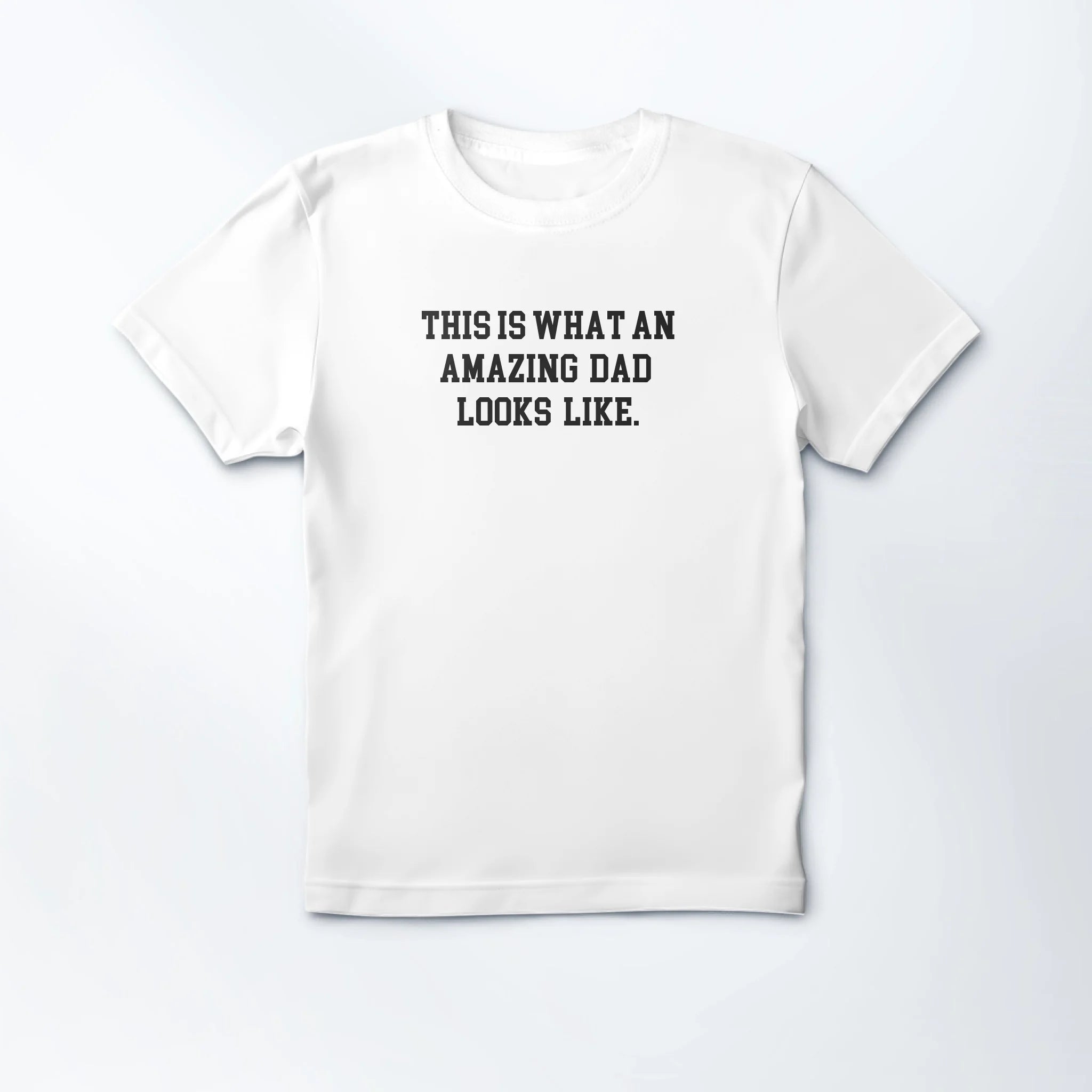 SMALL (Adult) Mockup Crewneck T-shirt