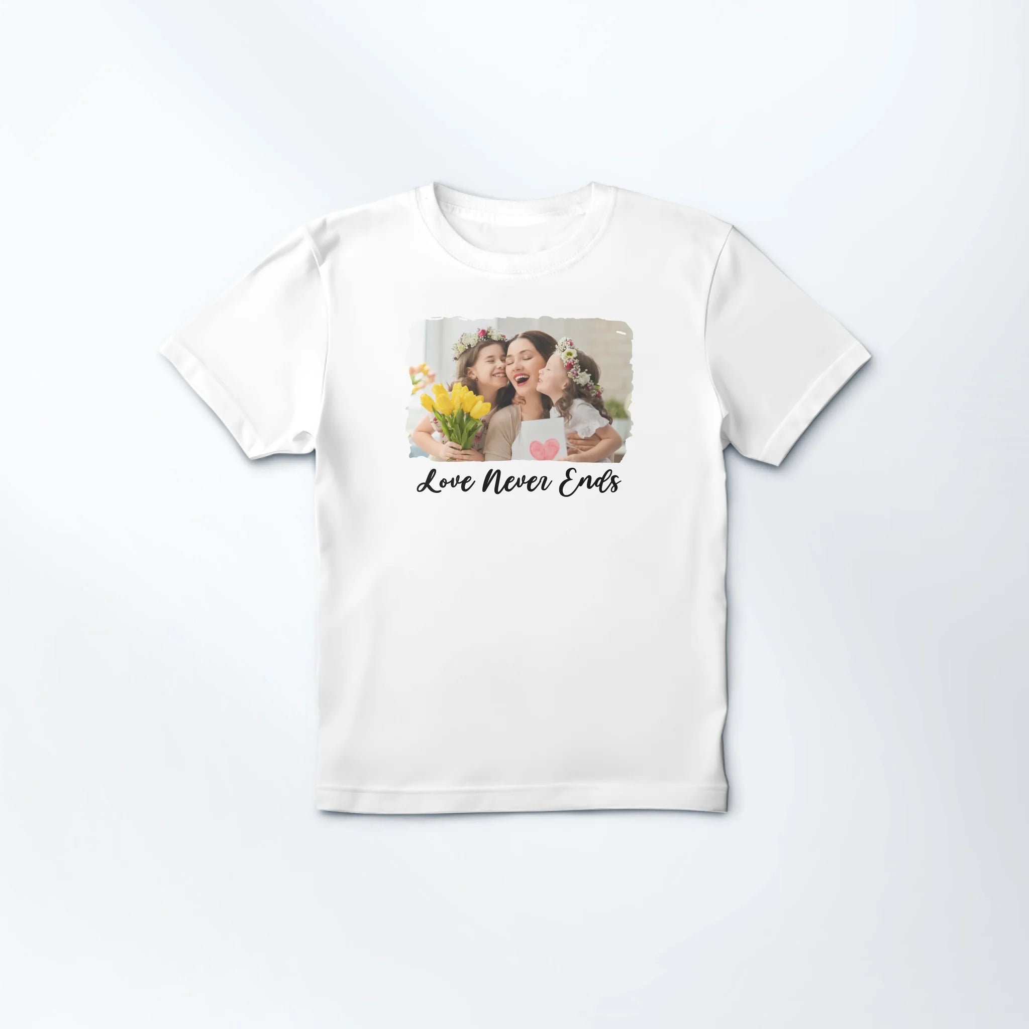 MEDIUM (Kids) Mockup Crewneck T-shirt