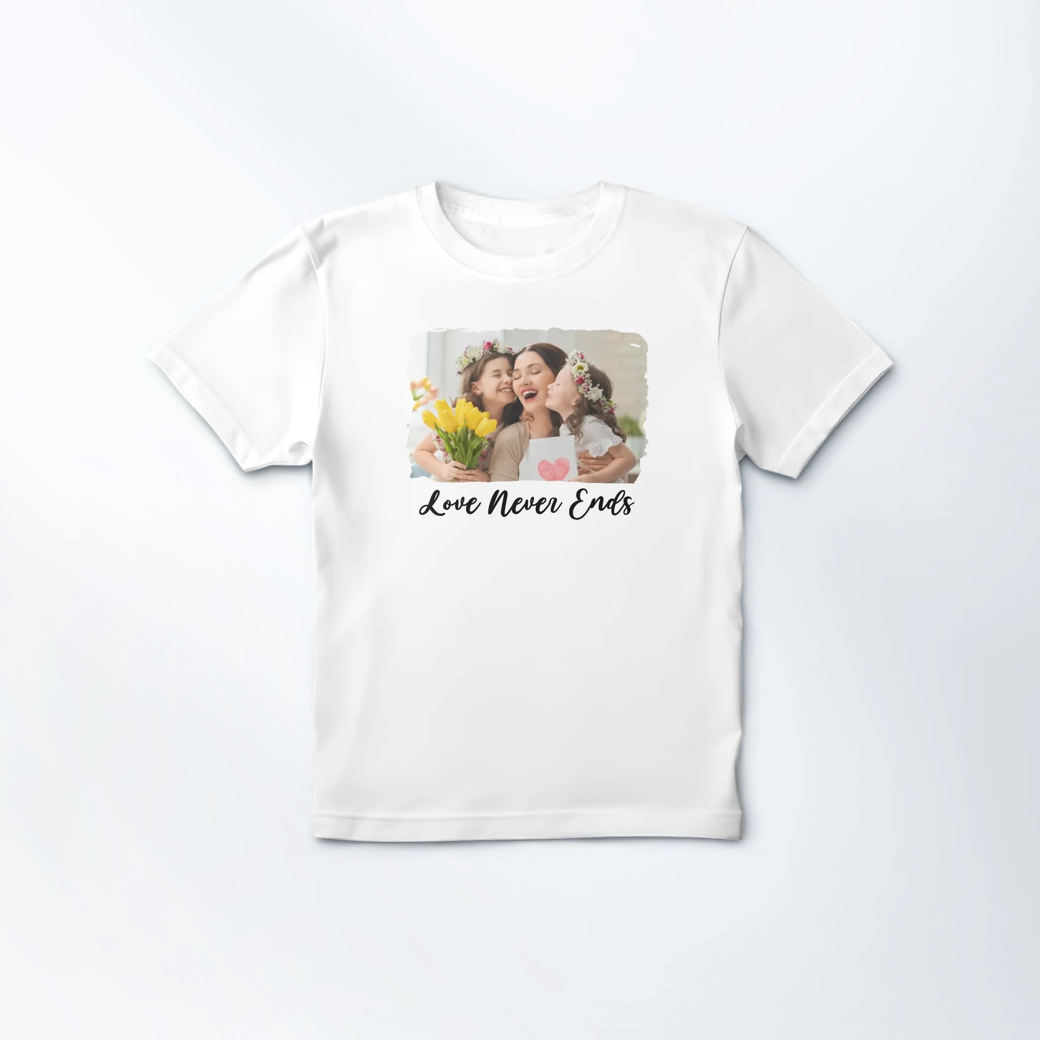 LARGE (Kids) Mockup Crewneck T-shirt