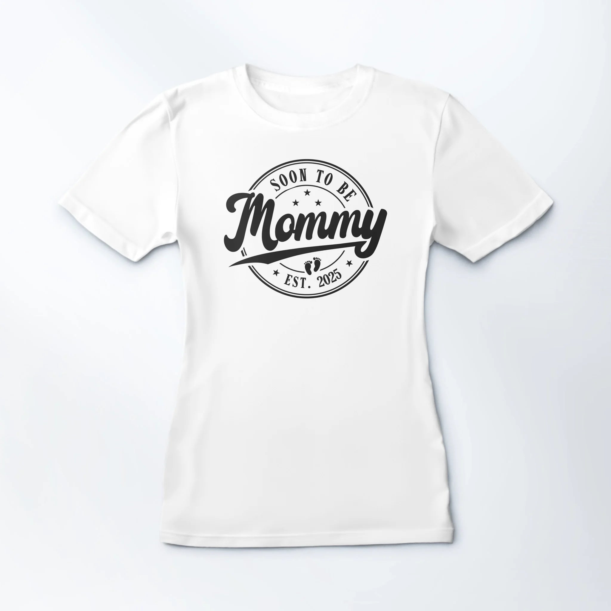 (White) Large Mockup T-shirt