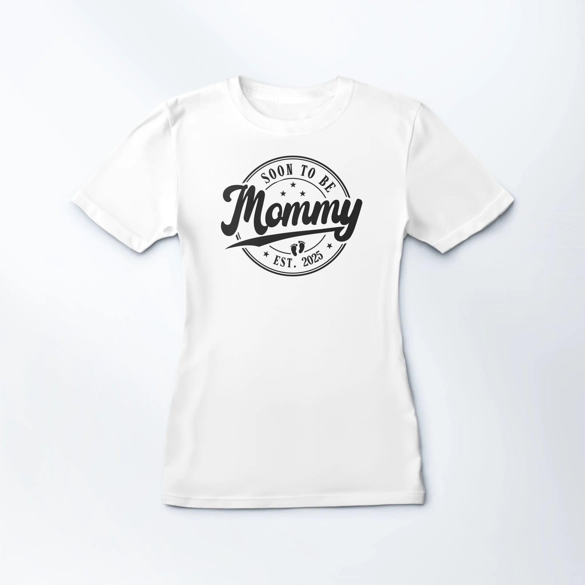 (White) Small Mockup T-shirt