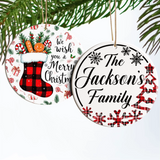 Personalized Christmas Ornament