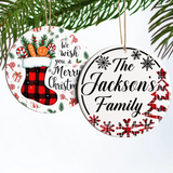 Personalized Christmas Ornament