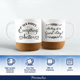 CorkMug Black 2sides