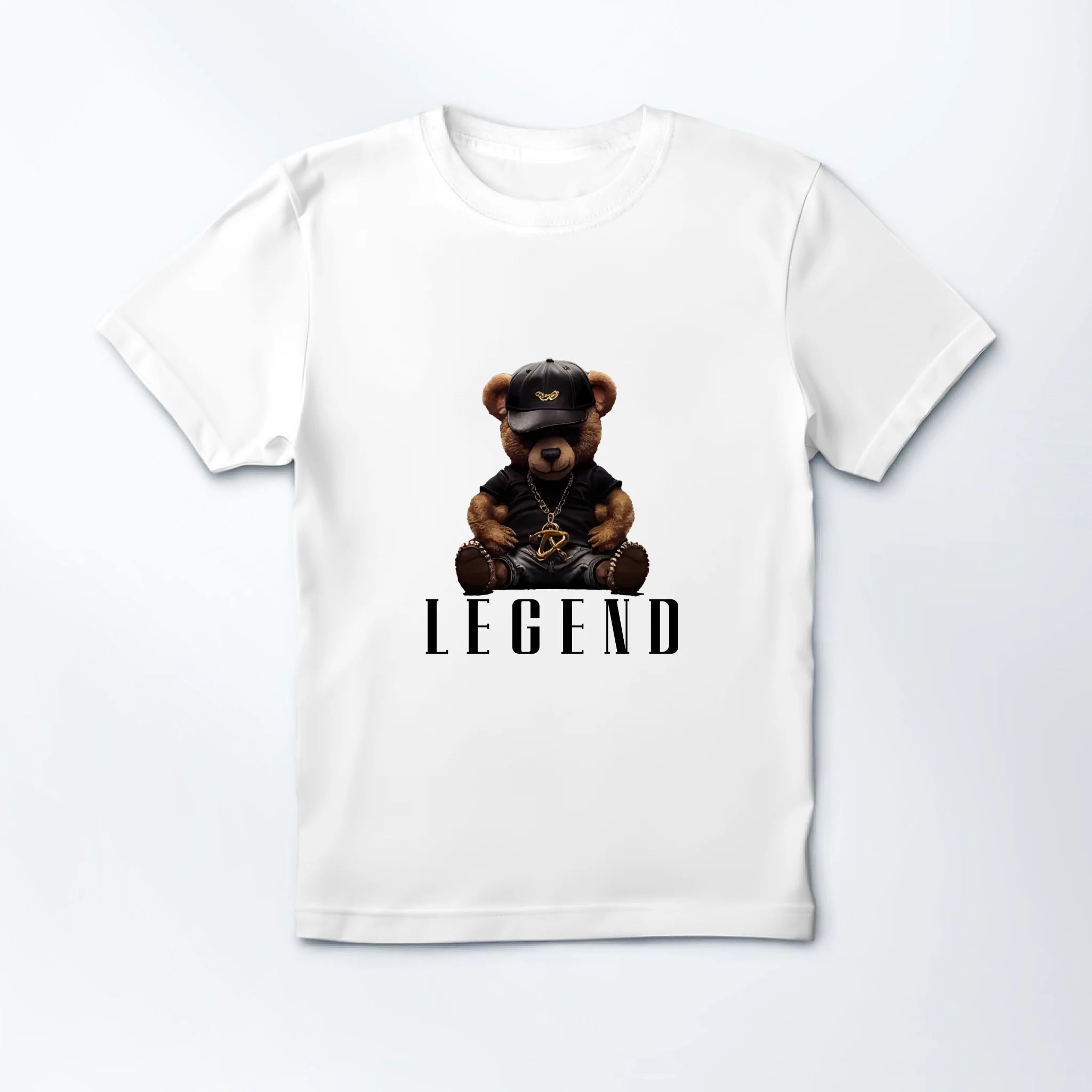 MEDIUM (Adult) Mockup Crewneck T-shirt