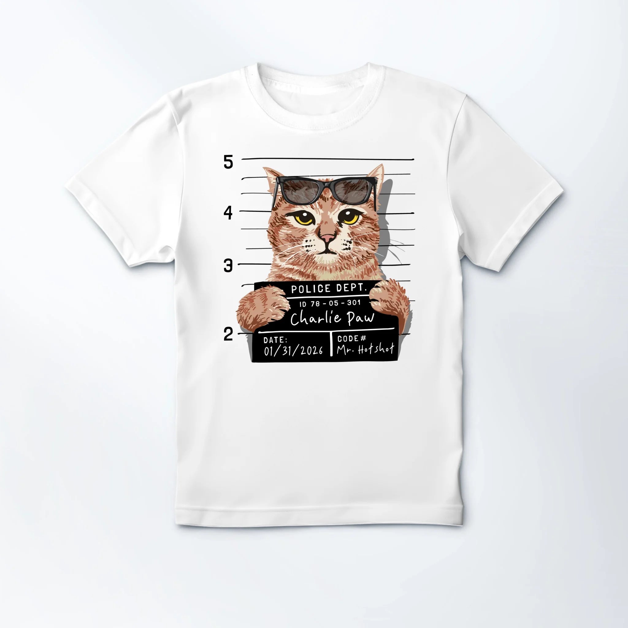 SMALL (Adult) Mockup Crewneck T-shirt
