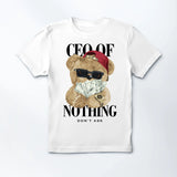 MEDIUM (Adult) Mockup Crewneck T-shirt