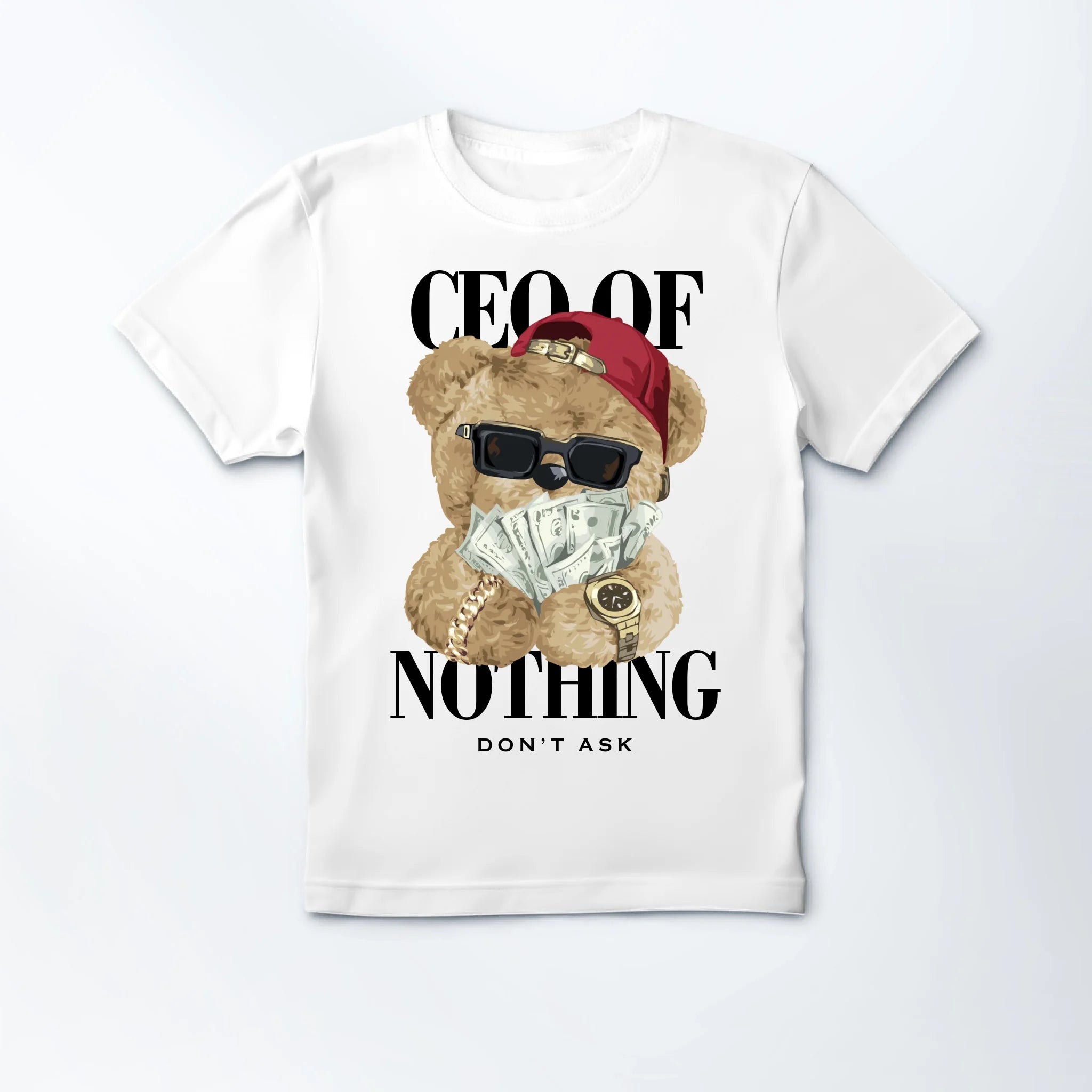 SMALL (Adult) Mockup Crewneck T-shirt