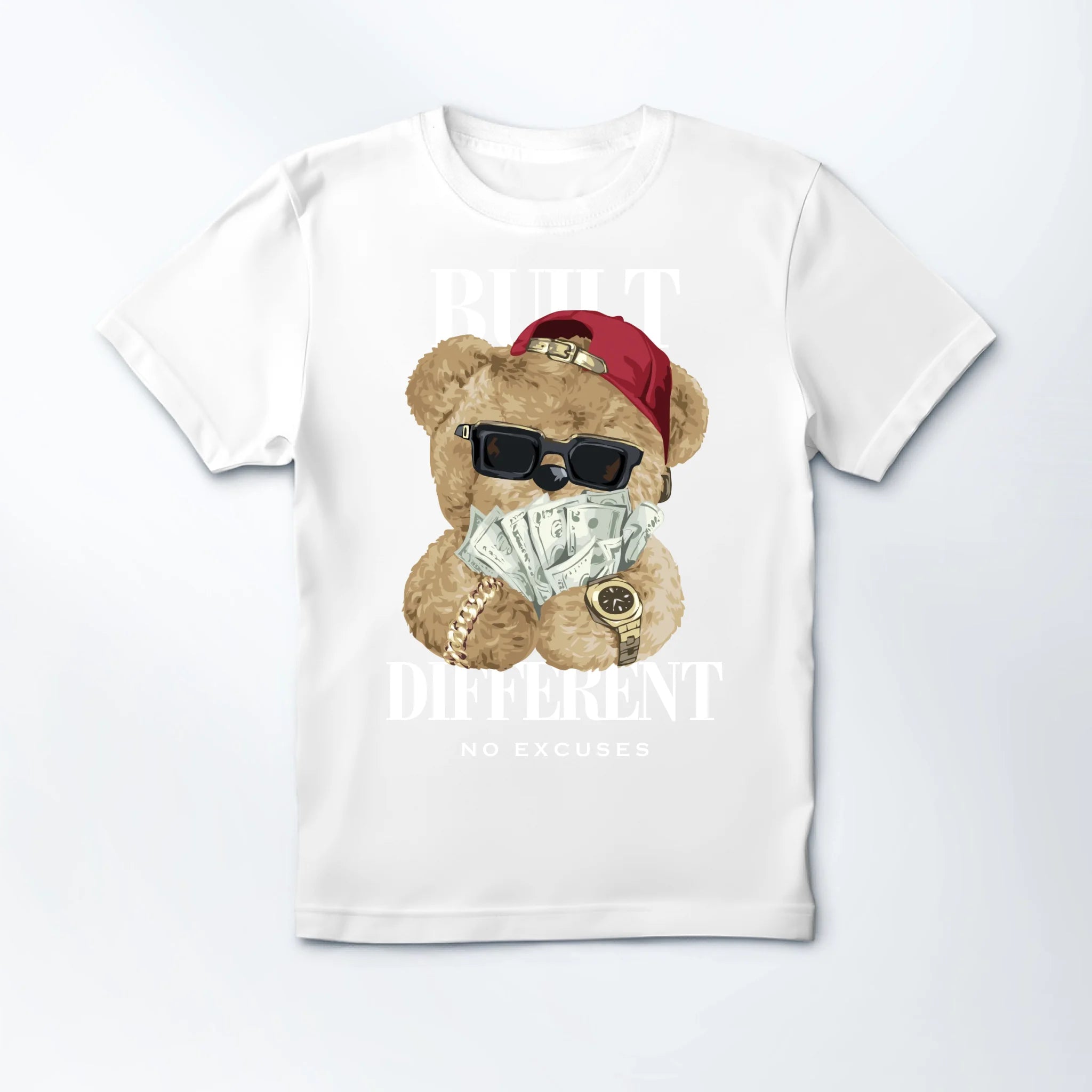 MEDIUM (Adult) Mockup Crewneck T-shirt