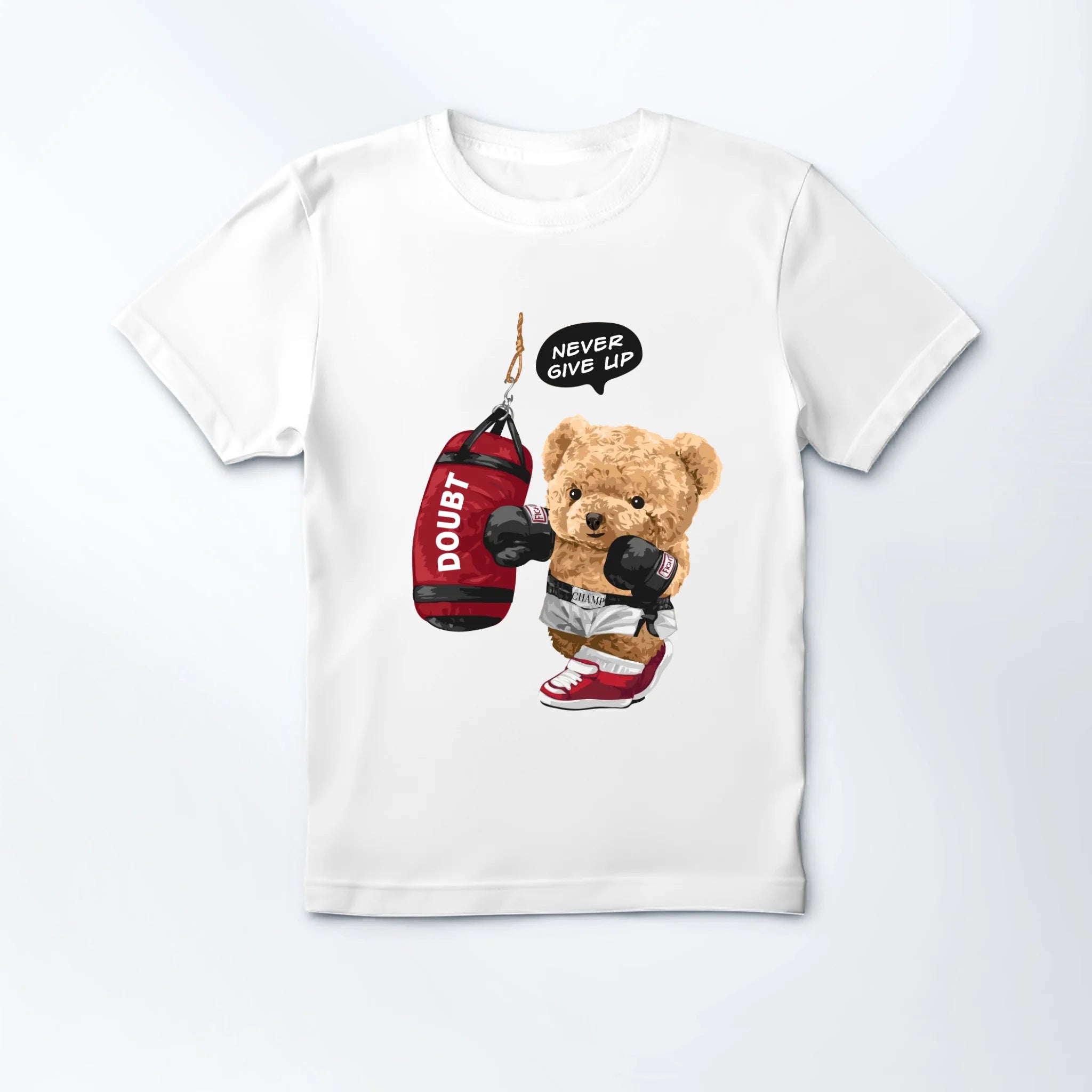 SMALL (Adult) Mockup Crewneck T-shirt