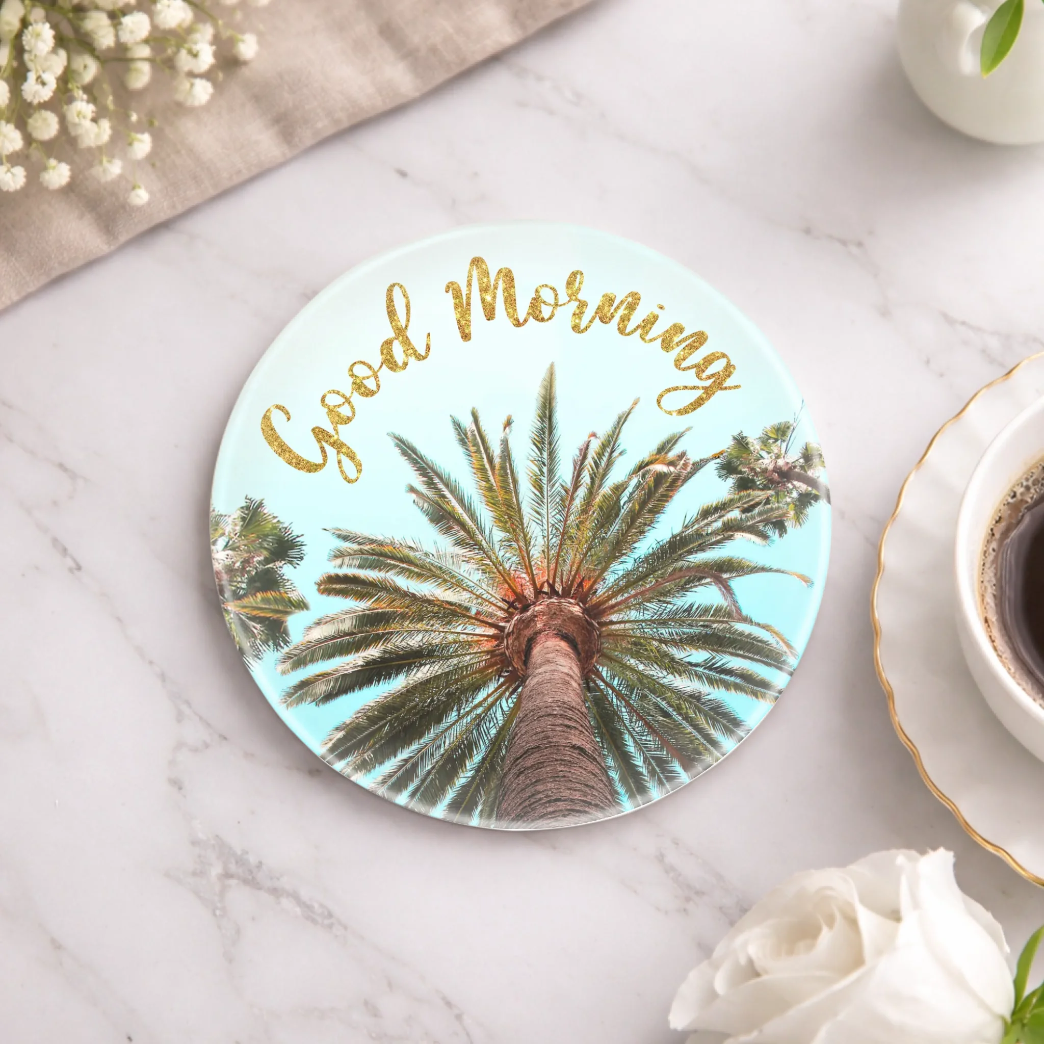 Picture Perfect Glass Coaster
