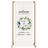 Wedding Welcome Signboard Size 60x140 cm