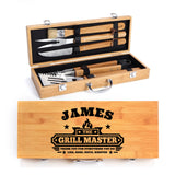 Personalized BBQ Grill Set