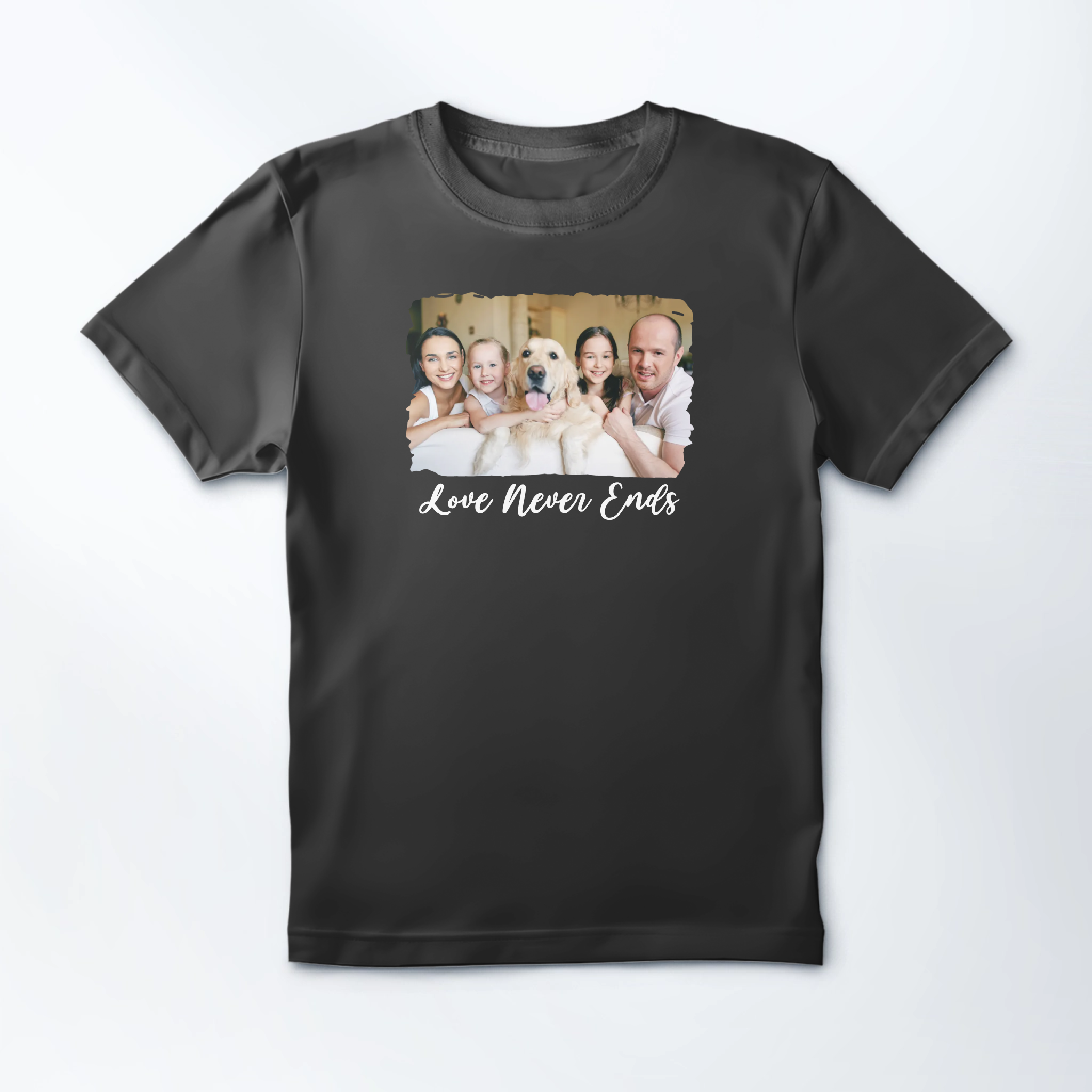 Photo and Text Personalized T-shirt