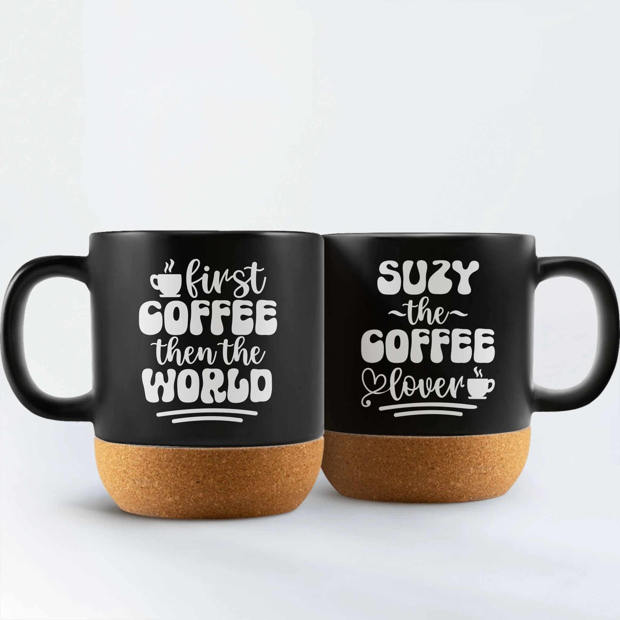 Caffeine - Script Office Mug