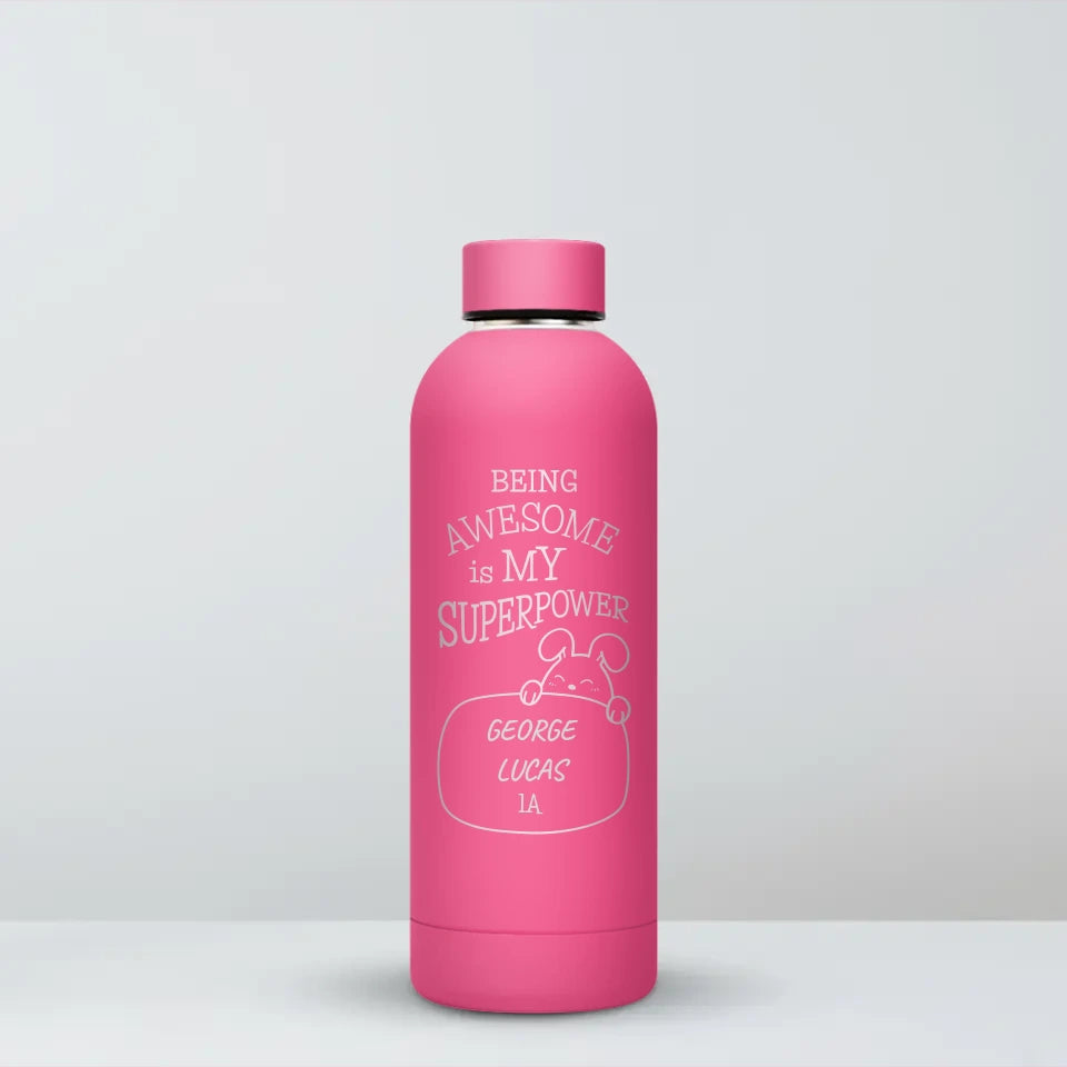 Little Kid's School Water Bottle