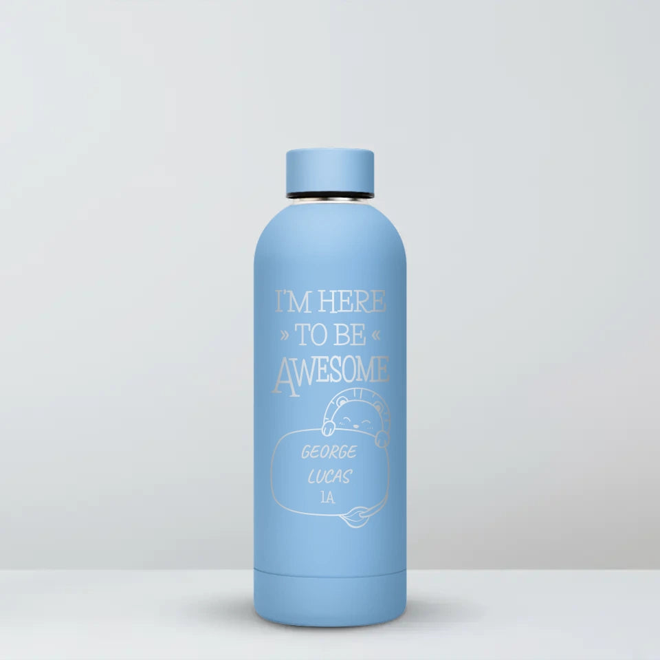 Little Kid's School Water Bottle