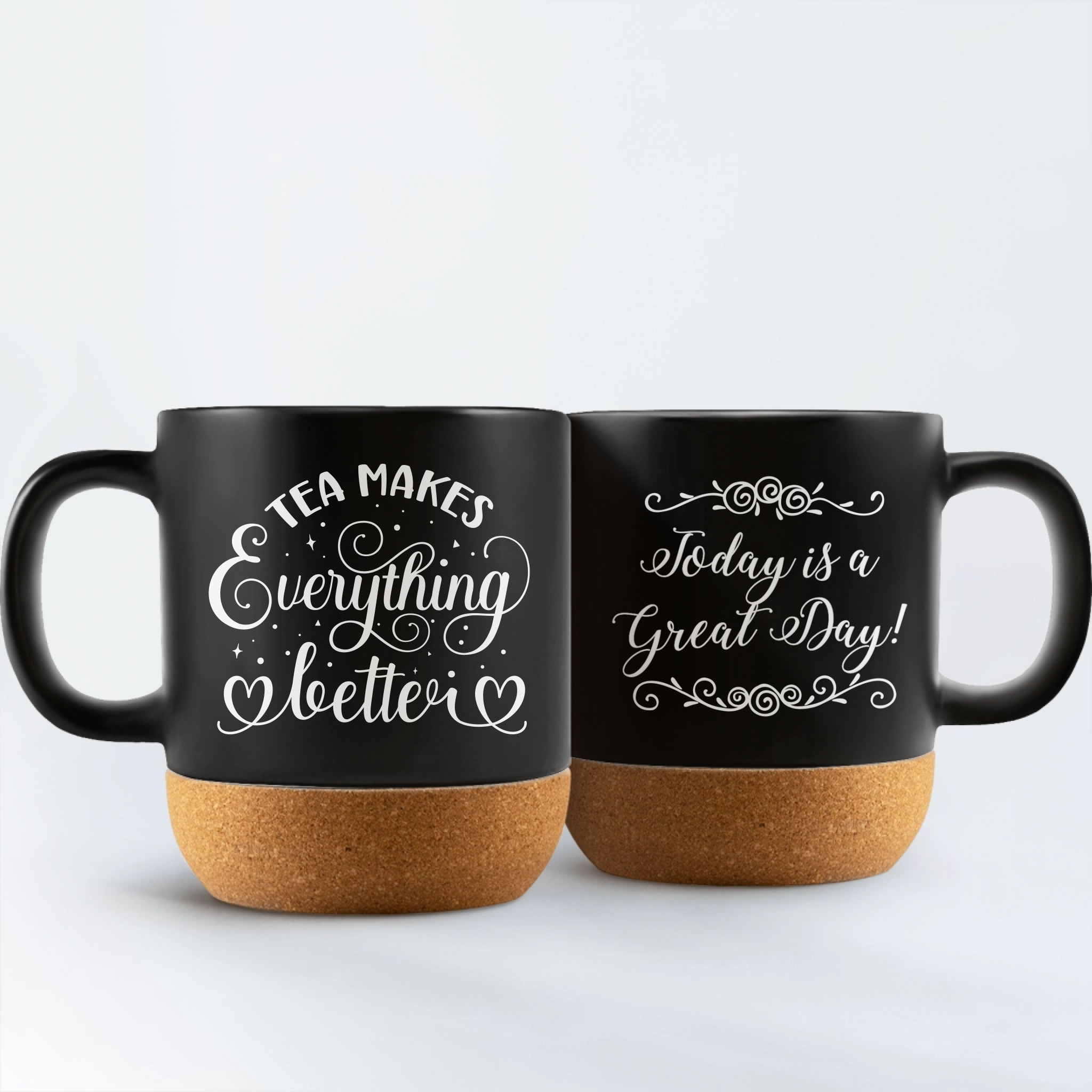 Tea-Script Office Mug