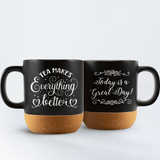 Tea-Script Office Mug