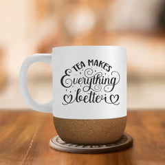 Tea-Script Office Mug