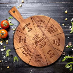 Playful Personalized Pizza Board