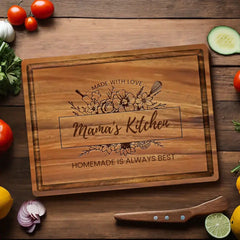 Mama's Kitchen Personalized Cutting Board