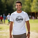 Personalized Dad's New Baby Announcement Tee