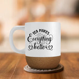 Tea-Script Office Mug