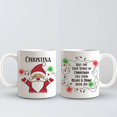 Christmas Mug - Custom Name & Message