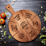 Playful Personalized Pizza Board