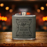 Premium Leather Whisky Flask