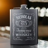 Hip Flask - Matte Black