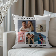 Photo Upload Pillow – Customizable with Names, Text & Your Favorite Images