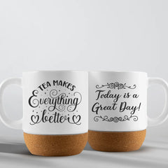 Tea-Script Office Mug