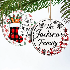 Personalized Christmas Ornament