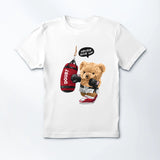 MEDIUM (Adult) Mockup Crewneck T-shirt