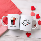 Chic Couple Personalized Mug