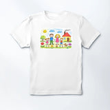 MEDIUM (Adult) Mockup Crewneck T-shirt