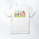 MEDIUM (Adult) Mockup Crewneck T-shirt