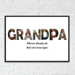 GRANDPA Photo Upload Canvas