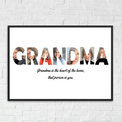 GRANDMA Photo Upload Canvas